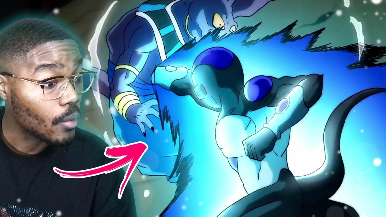 Reaction To Black Frieza Vs Beerus Youtube