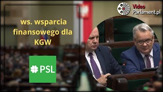 PSL-TD - ws. wsparcia finansowego dla KGW