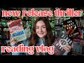 NEW RELEASE THRILLER READING VLOG 2024 | new favorite books, christmas vibes & hot nerds