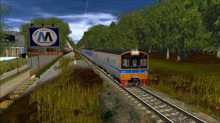 รถไฟไทย Trainthai HD : ขบวน XXXX พิเศษทดลองเพลา (วังเย็น - กาญจนบุรี) (Full HD1080p)