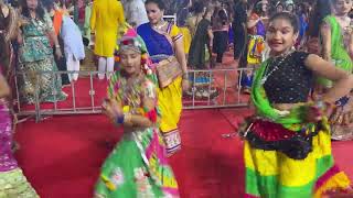 NAVRATRI -  DAY - 3  # VLOG || Navratri 2022 || Bhavnagar Iscon club || #mukeshdhapa04 #navratri