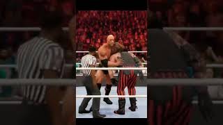 The Rock vs Fiend Bray Wyatt In WWE 2K22 #shorts #viral #2k #therock