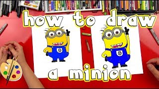 How to draw a minion easy for kids | Despicable me 3