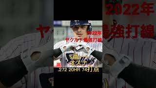 【ヤクルトスワローズ】2022年最強打線