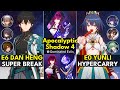 E6 Dan Heng Super Break & E0 Yunli Hypercarry | Apocalyptic Shadow Floor 4 3 Stars | Honkai