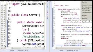 Java Client Server Chat Program Part 2