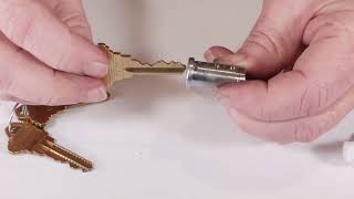 Schlage DEADBOLT Rekeying How To Schlage ENCODE, Sense, Connect and Mechanical