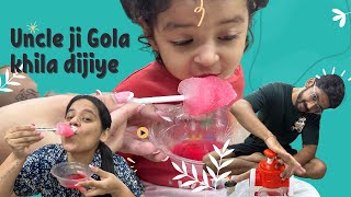 Aadu ke liye homemade ice gola | Vlog With Mansi | Vlog #63