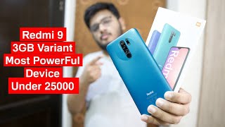 Xiaomi Redmi 9 Unboxing 3GB/32GB | Most Powerful Phone Under 25000