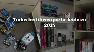 Todos los libros que he leído en 2024