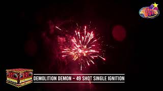 Demolition Demon By Big Shotter Fireworks - 49 Shot Barrage