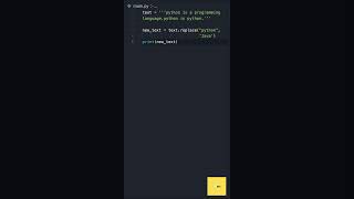 Replace text in Python #py001 #coding #programming #python