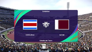 PES 2021 | Costa Rica vs Qatar - International Friendly | 13/11/2020 | 1080p 60FPS