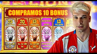 COMPRAMOS 10 BONUS A LA 5 LIONS MEGAWAYS!!!