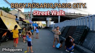 Wandering Inside Brgy.Rosario,Pasig City.Philippines|WALK TOUR [4K]