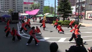 一宮七夕祭り 鳴子踊り(2015/7/25)「夜叉」