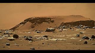 Mars Perseverance rover: rocky terrain
