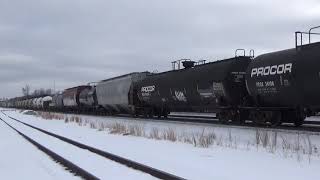 NS 66X, 11V, and Amtrak 04T Meet at Cresson