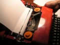 fabulous vtg red olivetti valentine typewriter 1960s...working perfect