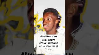 NKETIAH'S IN THE ROOM (Your Defence Is In Trouble) (Official Audio) #nketiah #shorts #capcut #coyg