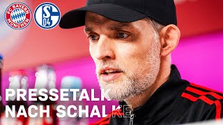 Pressetalk nach dem 6:0-Erfolg gegen Schalke 04