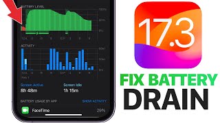 iOS 17.3 - FIX Battery DRAIN on iPhone!