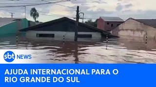 Países se mobilizam para ajudar na tragédia do Rio Grande do Sul | #SBTNewsnaTV (07/05/24)