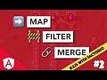 MAP, FILTER, AND MERGE STREAMS | Learning RxJS with Factorio #2