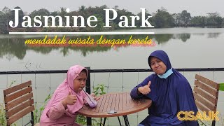 SHASHA mendadak wisata dengan kereta api ke JASMINE PARK CISAUK TANGERANG