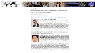 IOMP Webinar: AI and medical physics: The initial experience of the SINFONIA Horizon project
