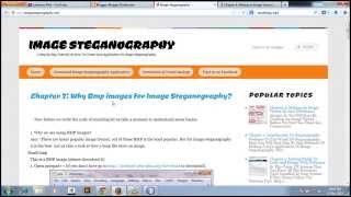 Tutorial Image Viewer in Java Image Steganography