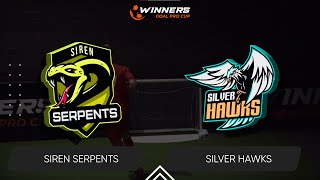 Winners Goal Pro Cup. Siren Serpents - Silver Hawks 30.01.25. Second Group Stage. Group Losers