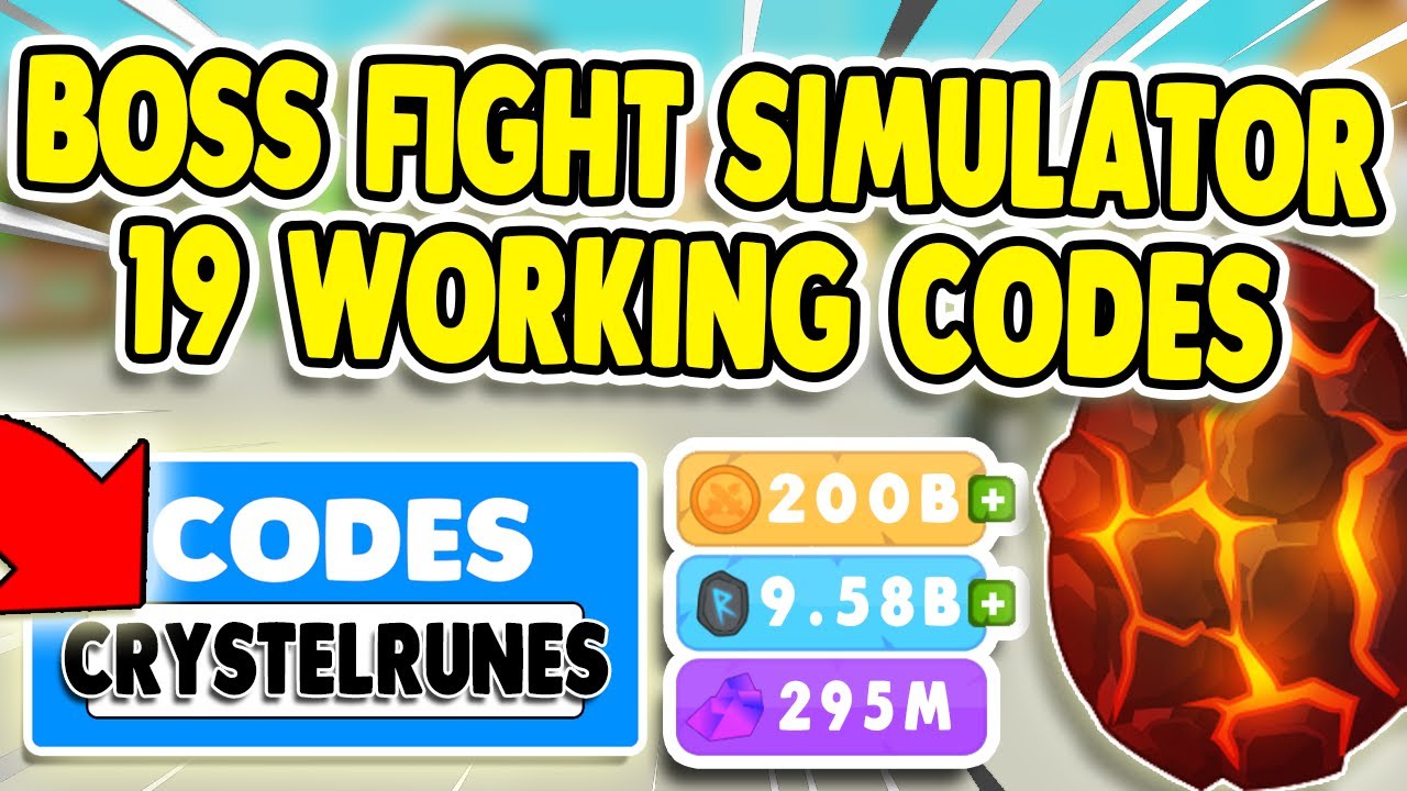 *PETS UPDATE* 19 WORKING SECRET CODES IN BOSS FIGHTING SIMULATOR ROBLOX ...