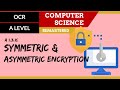 48. OCR A Level (H446) SLR9 - 1.3 Symmetric & asymmetric encryption