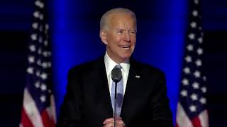 'This is a time to heal in America' Joe Biden
