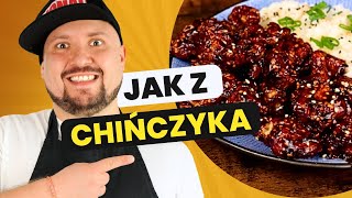 CHRUPIĄCY KURCZAK PO KOREAŃSKU W SŁODKIEJ GLAZURZE!