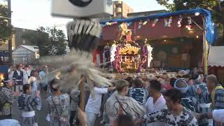 令和６年　川崎市中原＜大戸神社＞例大祭　宮神輿＝宮入道中／宮入・着與