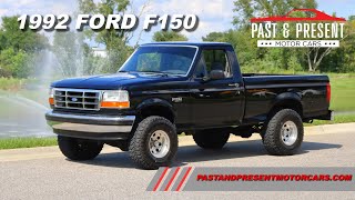 1992 Ford F150 Black 4 Spd A19302