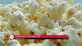 National Popcorn Day on January 19