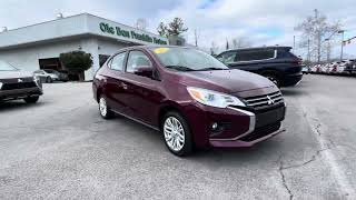 2024 MITSUBISHI MIRAGE G4 SE WINE RED