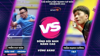 ( Highlights ) Trần Huy Bảo vs Mạnh cường | Group Stage - Giải Bóng Bàn Báo Hà Nội Mới 2023