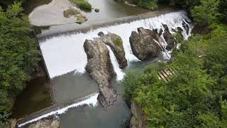 中札内村ピョウタンの滝空撮