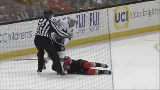 Raffi torres ejected after brutal head shot vs Ducks HD