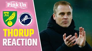 Johannes Hoff Thorup Reaction | Norwich City 2-1 Millwall | The Pink Un