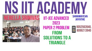 #IIT-JEE ADVANCED PAPER 2 QUESTION #PYQ'S