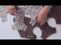 단 1장의 패턴으로 만든 댕댕이 양면조끼_a reversible doggo vest made from a single pattern