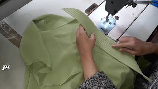 Cara mudah  menjahit kerudung (menjahit pet khimar)