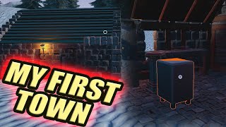 Building A Custom Blacksmith for my Town in Hydroneer 2.0