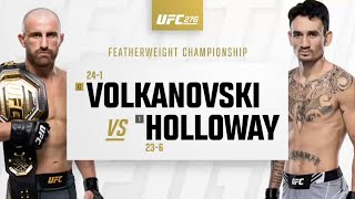UFC 276: Volkanovski vs Holloway Highlights