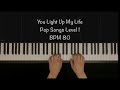 Alfred's Basic Piano Pop Song Vol 1 - You Light Up My Life (Synthesia Piano Tutorial)